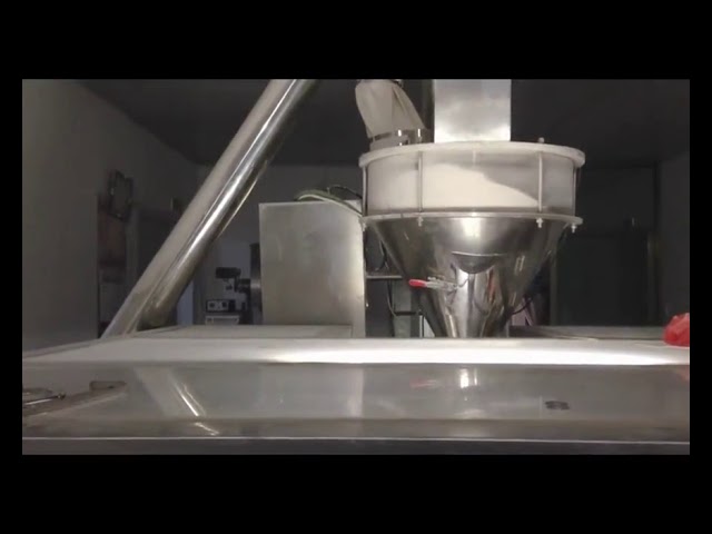 Otomatis Rotary Premade Bag Packing Machine kanggo powder tepung susu