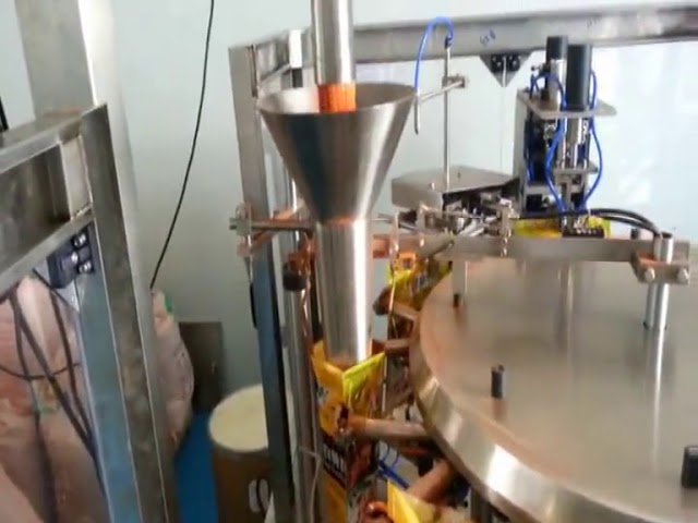 Otomatis Premade Pouch Packaging Machine kanggo bubuk rempah-rempah