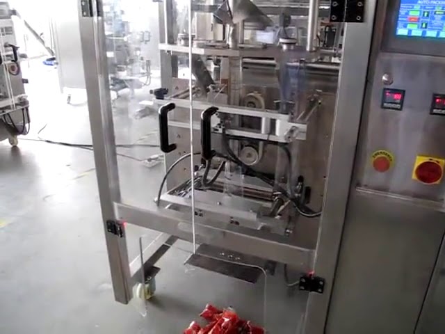 Otomatis Tomat Nempel Ketchup Sachet Packing Machine