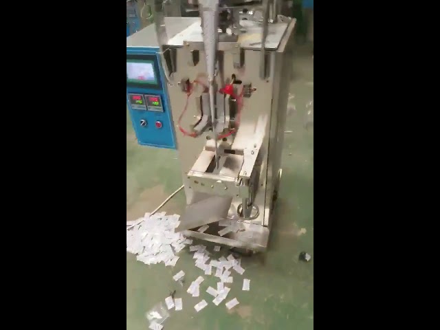 China Supplier Otomatis Pinggang Bantal Pouch Chip Liquid Packing Mesin Snack